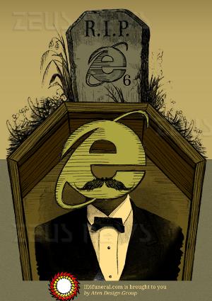 Internet Explorer 6 funerale fiori Microsoft 