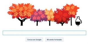 google doodle autunno